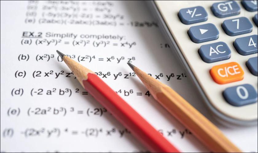 Lưu ý khi gõ công thức toán học trong Word