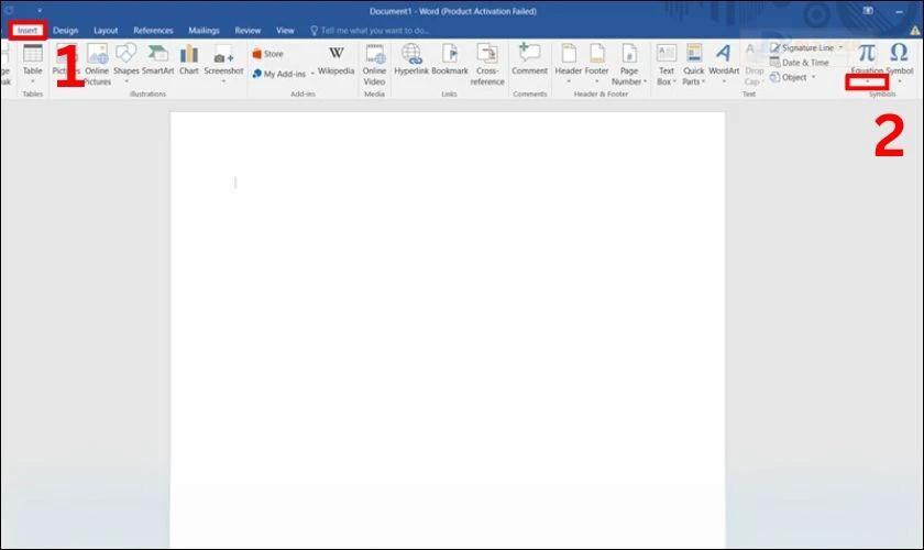 Cách gõ công thức toán học trong Word chi tiết