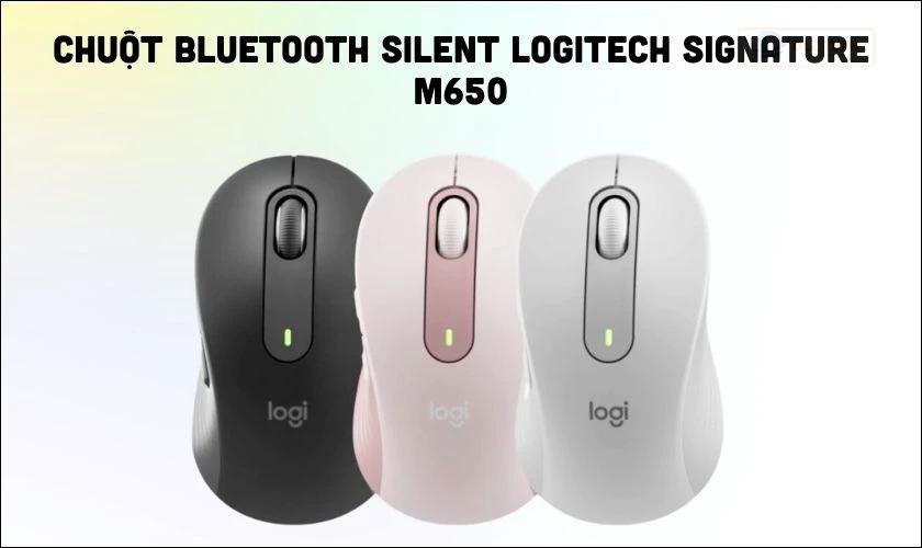 Chuột Bluetooth Silent Logitech Signature M650 giá tốt nhiều người mua