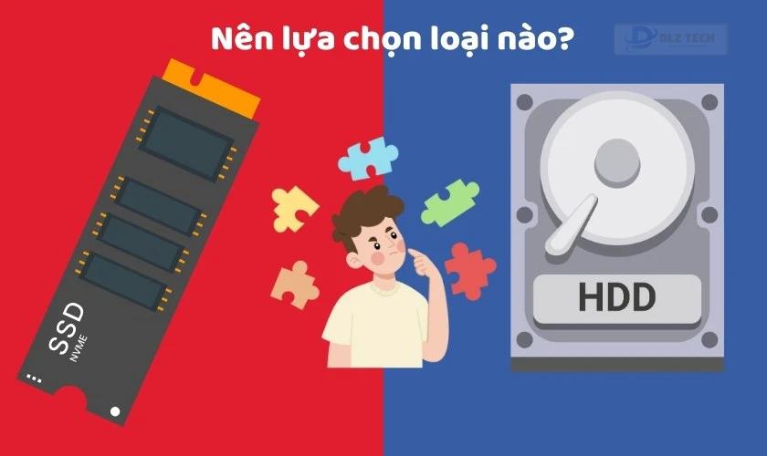 Cách chọn ổ cứng phù hợp cho laptop