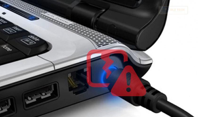 Phụ kiện sạc laptop Dell bị hỏng