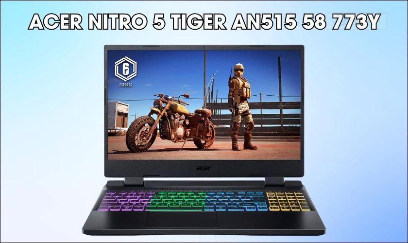 Laptop hỗ trợ RAM DRR4 - Laptop Gaming Acer Nitro 5 Tiger AN515 58 773Y