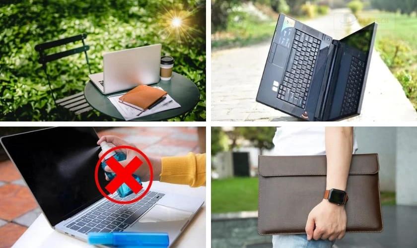 Làm cách nào để bảo vệ màn hình laptop
