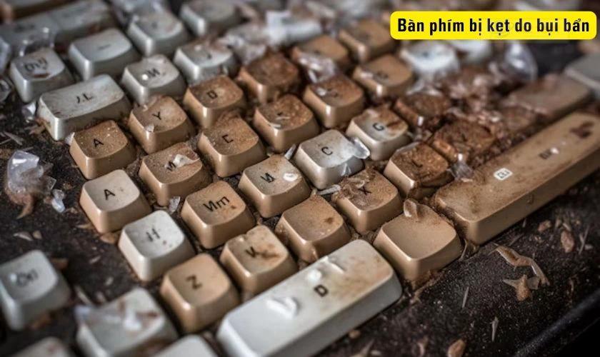Lỗi bàn phím không có tác dụng