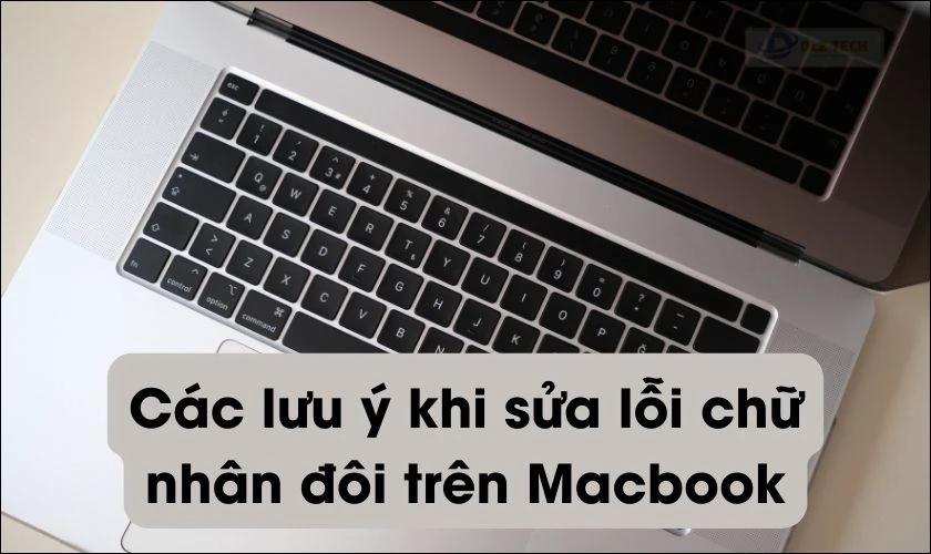 Lưu ý khắc phục lỗi