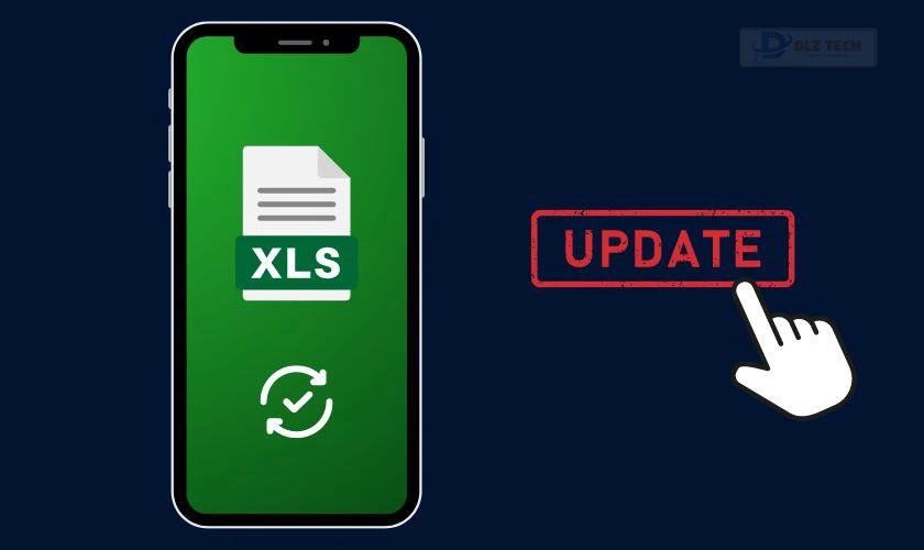 Tải, cập nhật phiên bản ứng dụng Excel mới trên điện thoại