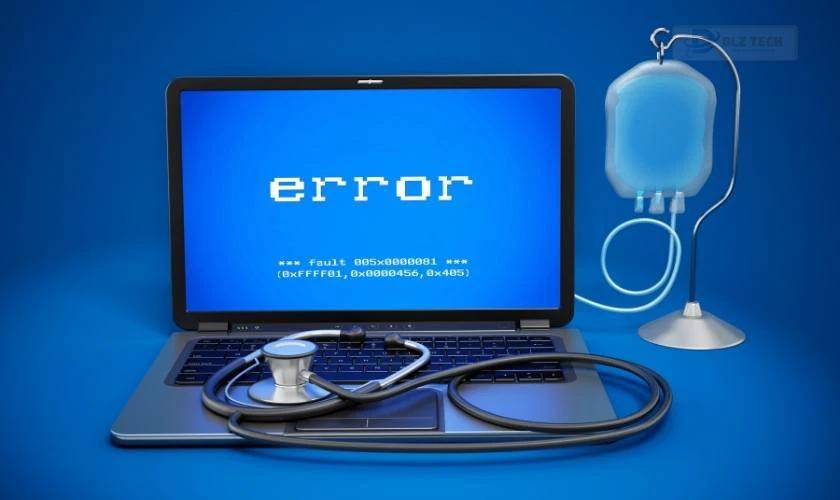 Biểu hiện MacBook bị hư main