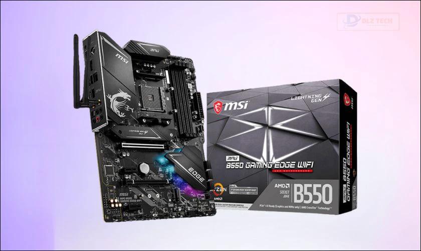 MSI MPG B550 Gaming Edge - TOP main hiệu suất cao, hỗ trợ cả DDR4 và DDR5