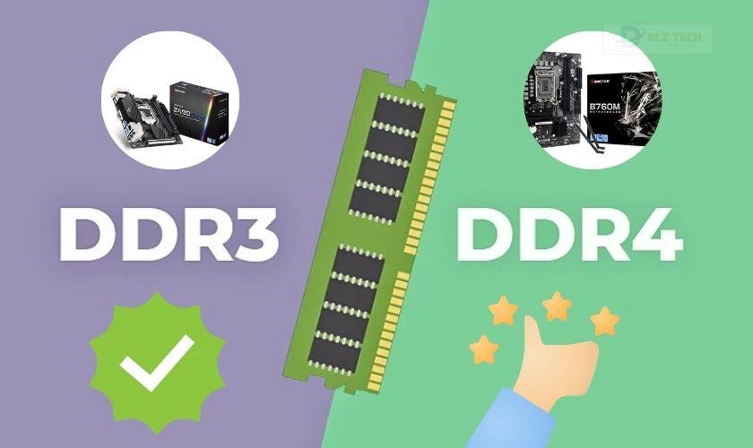 Tiêu chí chọn mua mainboard hỗ trợ DDR3 và DDR4