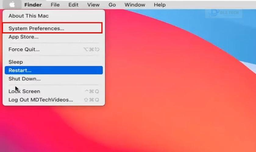 Tắt ứng dụng chạy ngầm trên màn hình MacBook để hạn chế ám xanh