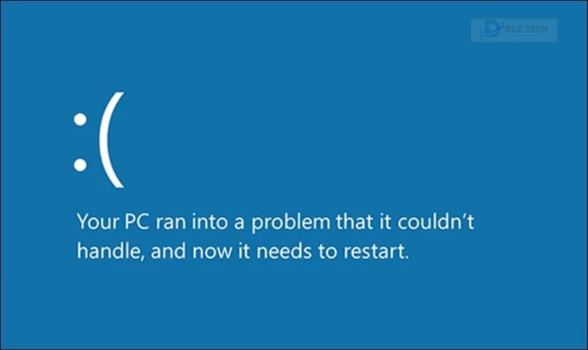 Laptop bị lỗi