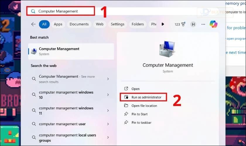 Xử lý lỗi máy tính không nhận ổ cứng bằng cách Format lại ổ cứng