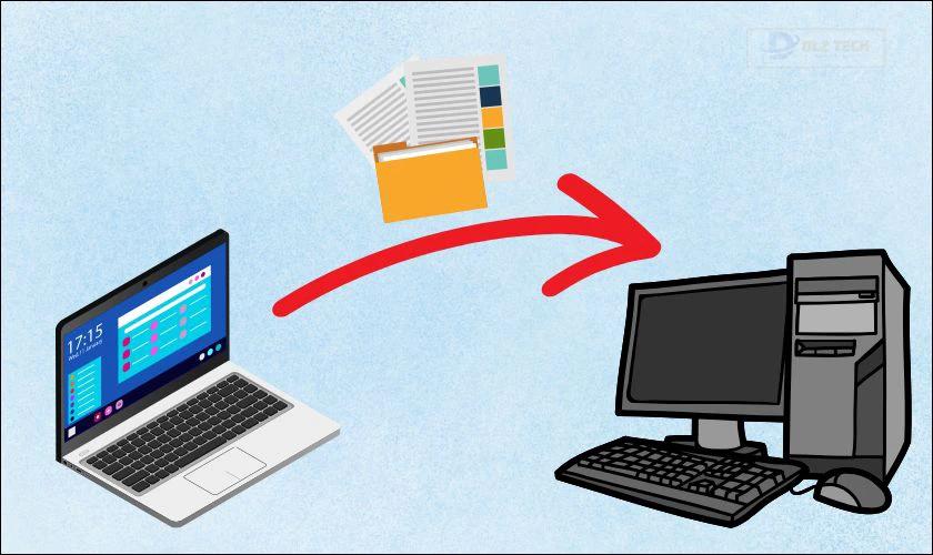 Ứng dụng của Nearby Share Windows 11