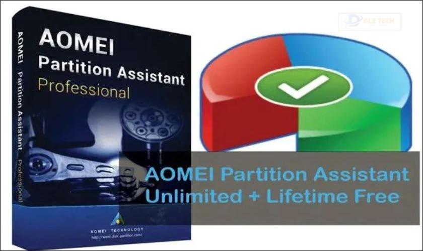 Định dạng, phân vùng dữ liệu đơn giản với AOMEI Partition Assistant