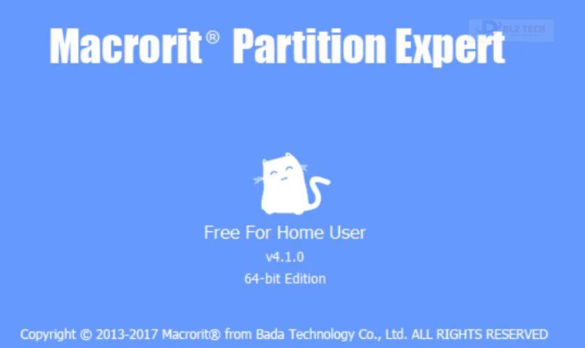 Macrorit Disk Partition Expert sở hữu nhiều tính năng tiện ích hỗ trợ người dùng