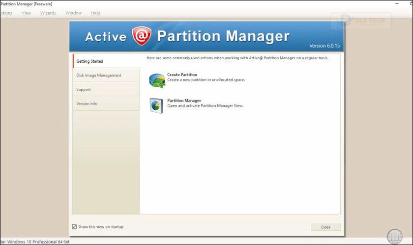 Active@ Partition Manager giúp kiểm soát, tối ưu, định dạng ổ cứng