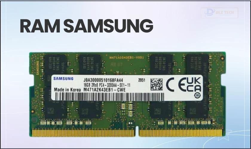 Ram hãng nào tốt nhất? Ram samsung