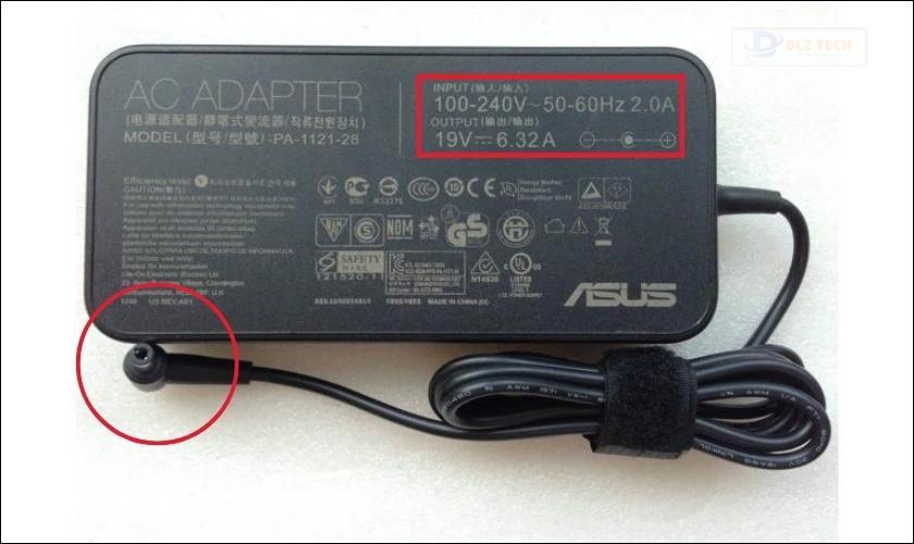 Dựa trên chỉ số điện năng và giắc cắm