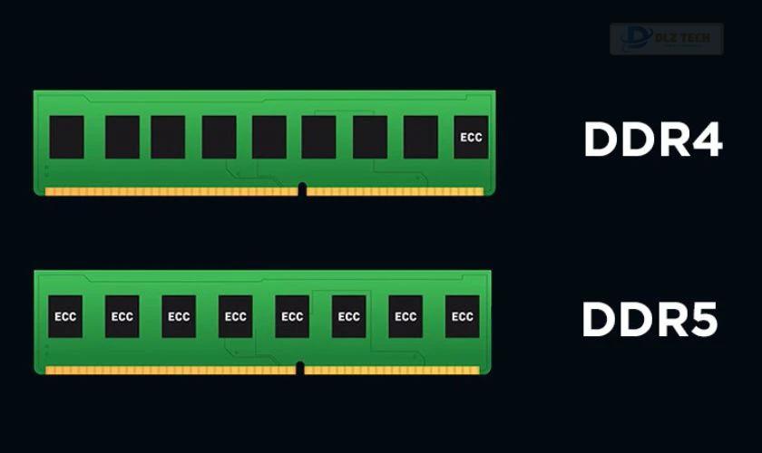 So sánh DDR4 và DDR5? DDR5 có tốt hơn DDR4 không?