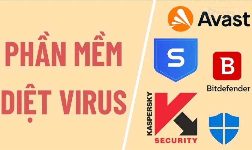 Quét và diệt virus để khắc phục lỗi