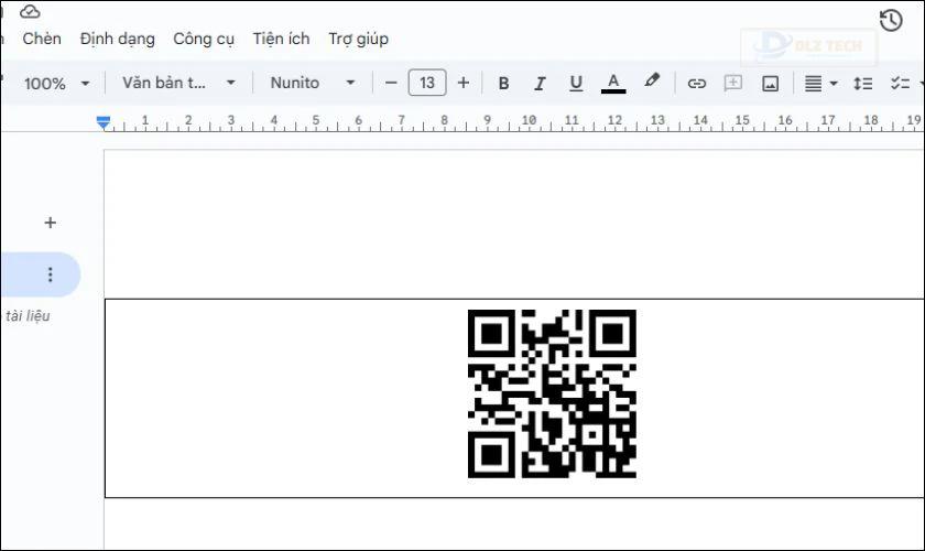 Mã QR đã được tạo, bạn có thể tải về và chia sẻ