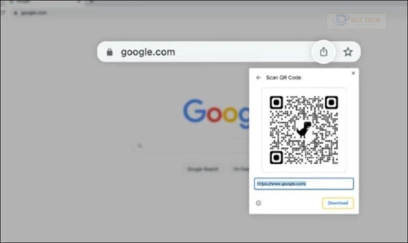 Tạo mã QR Code bằng trình tạo mã của Chrome