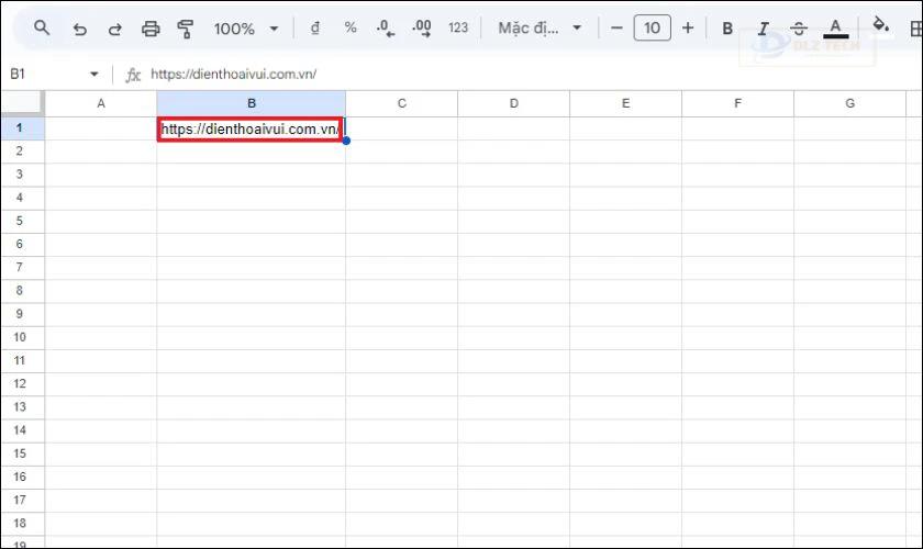 Cách Tạo QR Code trên Google Sheet bằng hàm Image