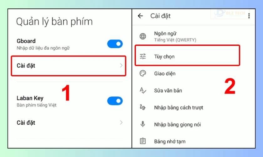 Tùy chọn