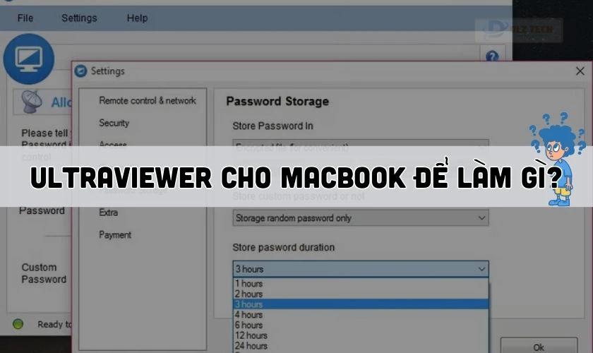 Ultraviewer cho MacBook có tác dụng gì?