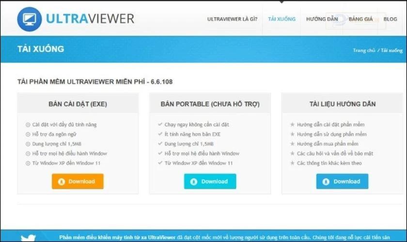 Bạn tải và cài đặt phần mềm giống như trên máy tính Windows bình thường