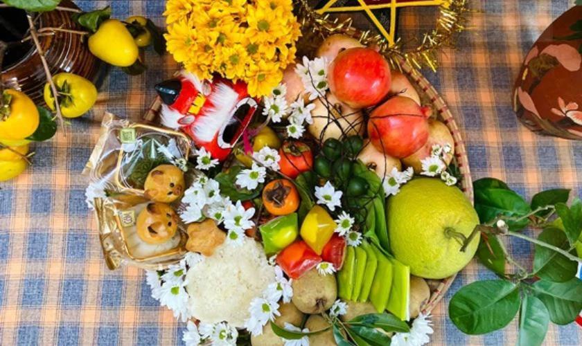 Chuẩn bị mâm cỗ