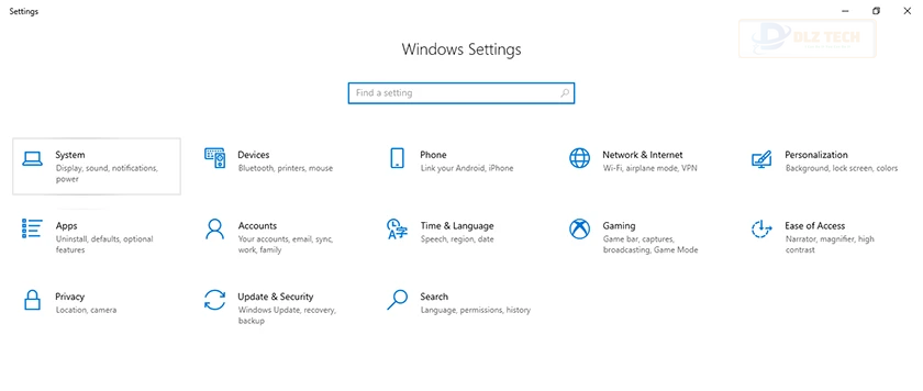 Tắt nguồn máy tính bằng nút Power trên Windows 10