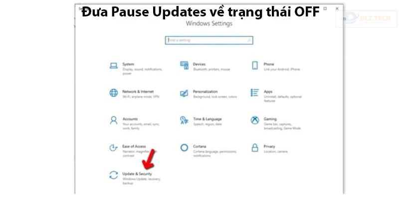 Cách khắc phục tình trạng không update được Win 10