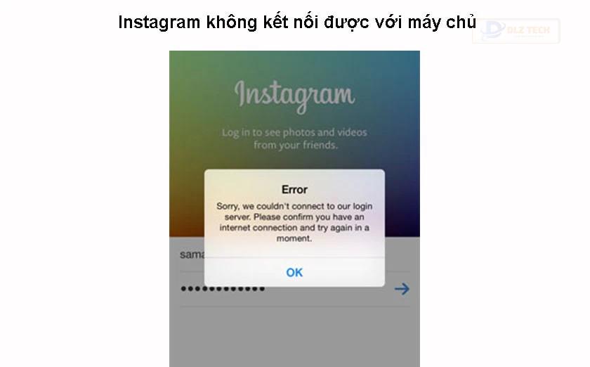 instagram bị lỗi