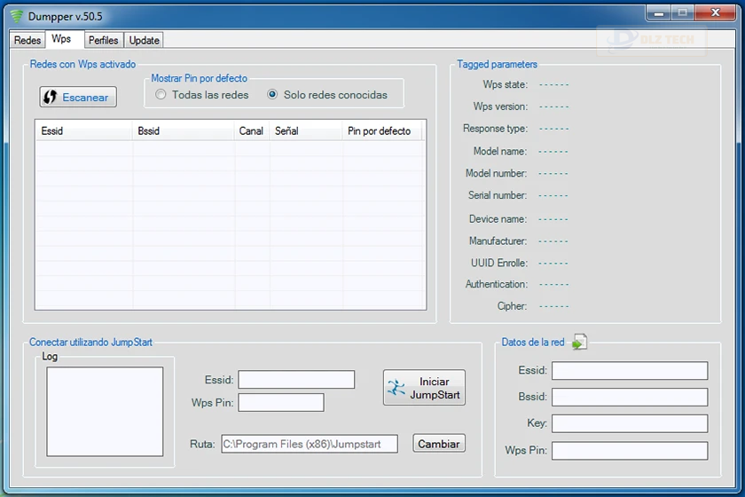phần mềm hack wifi Dumpper