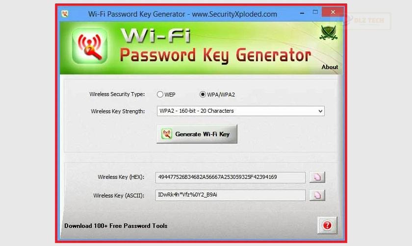 phần mềm hack wifi WiFi Password Key