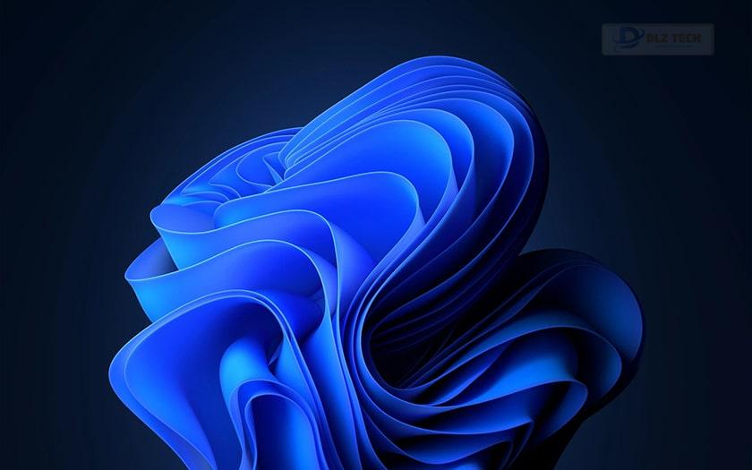 Ảnh nền cho máy Windows 11 hoạ tiết 3D