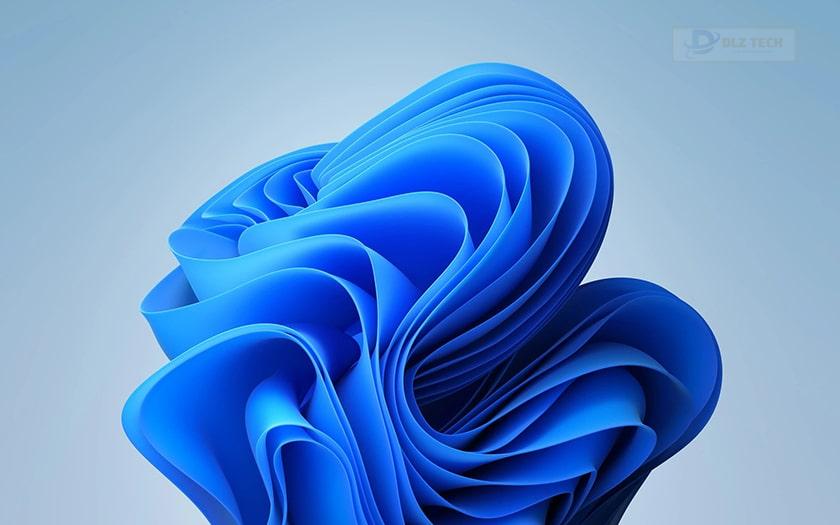 Hình nền cho máy tính Windows 11 hoạ tiết 3D