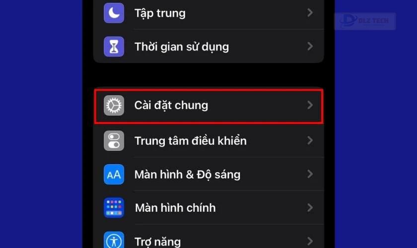 Cập nhật hệ điều hành cho điện thoại khi Zalo không nhận được cuộc gọi
