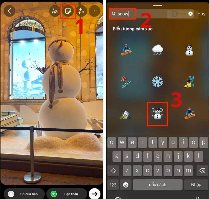 cách tạo story đẹp bằng gif