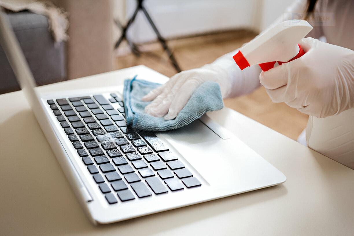 Quy trình vệ sinh laptop ở Dlz Tech Bình Dương