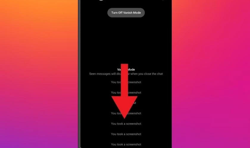 Instagram có thông báo khi chụp màn hình tin nhắn không?