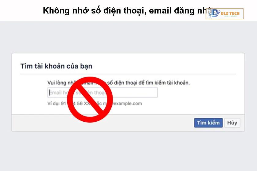 Quên thông tin đăng nhập