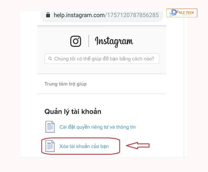 Xóa tài khoản trên điện thoại