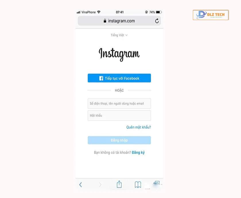 Cách khóa instagram bằng điện thoại