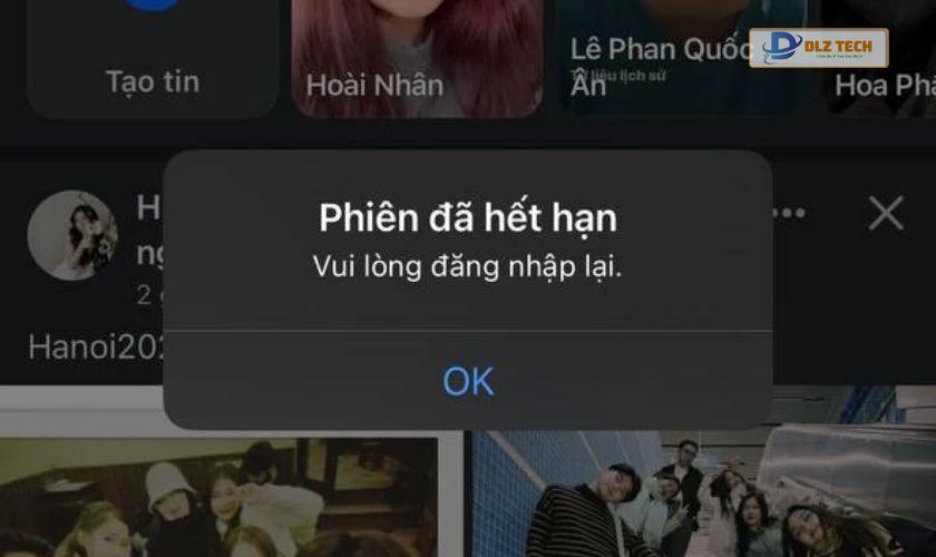 Không đăng nhập được Facebook