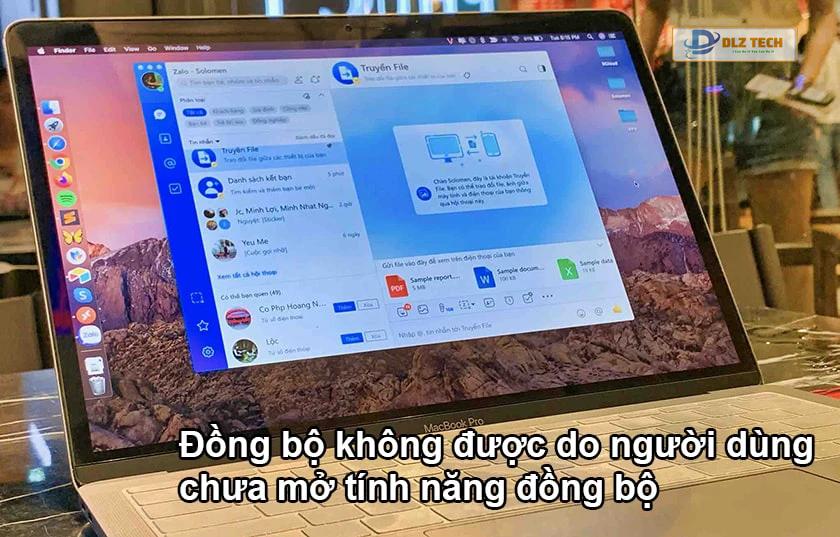 Tại sao zalo không đồng bộ tin nhắn?