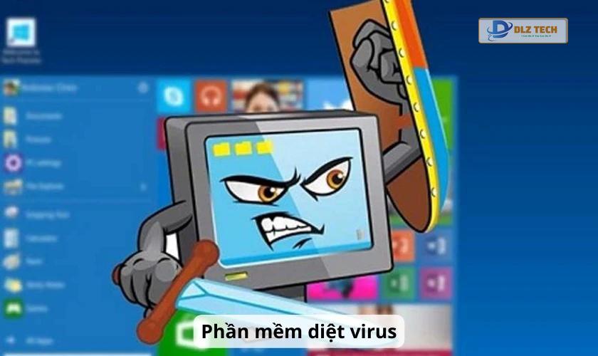 Sử dụng phần mềm diệt virus