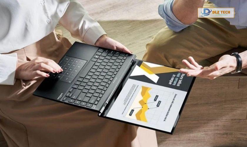 Laptop Asus Zenbook 14X UM5401QA KN209W có độ phân giải sắc nét