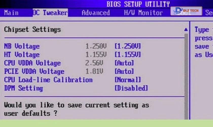 Cập nhật BIOS